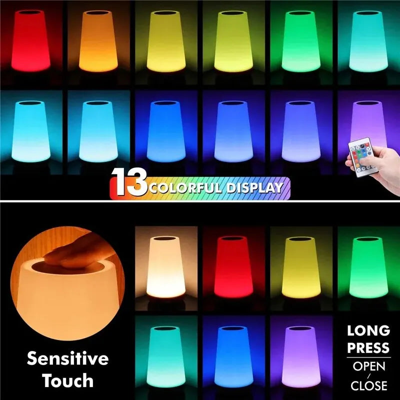 RGB Rechargeable Smart Night Lamp
