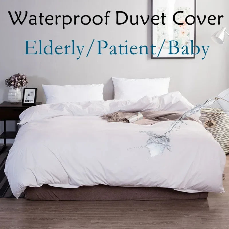 Premium Waterproof Cotton Duvet Cover