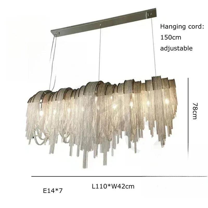 Dimmable Multi-Layer Luxury Chandelier