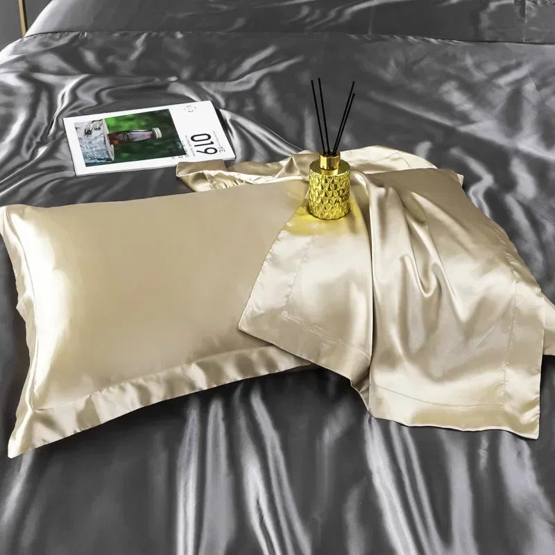 Premium Solid Satin Pillowcase