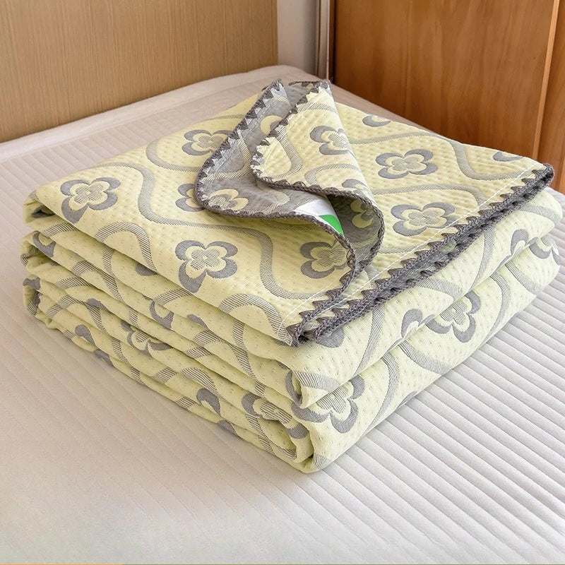 Cotton Gauze Summer Quilt Blanket