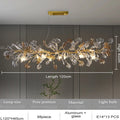 Nordic Glazed Glass Chandelier