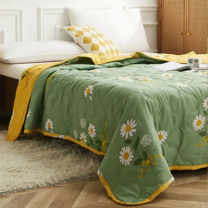 Daisy Summer Quilt Set
