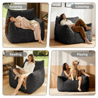 Fuzzy Giant Bean Bag Chair