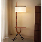 Medieval Solid Wood Storage Lamp