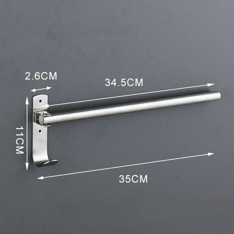 Swing Arm Towel Rack Holder