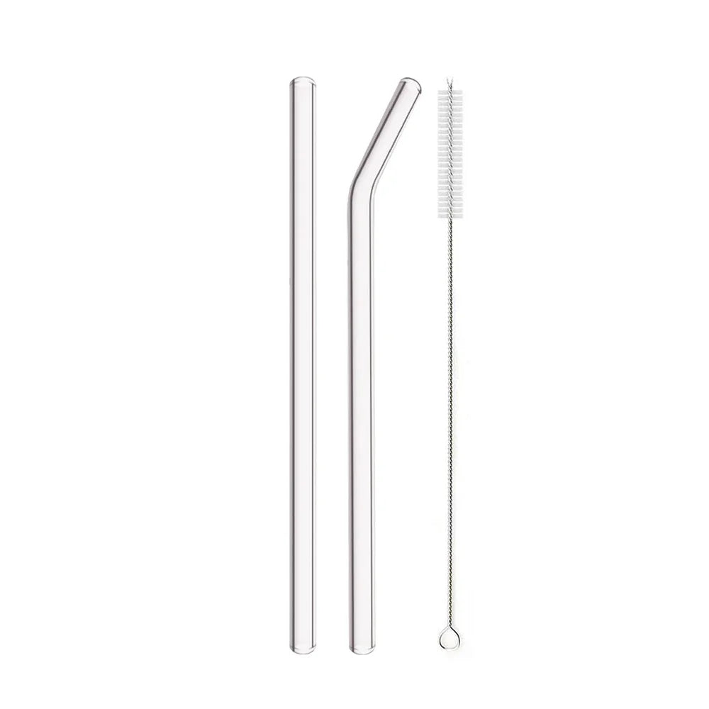 Premium 8mm Borosilicate Bubble Straws