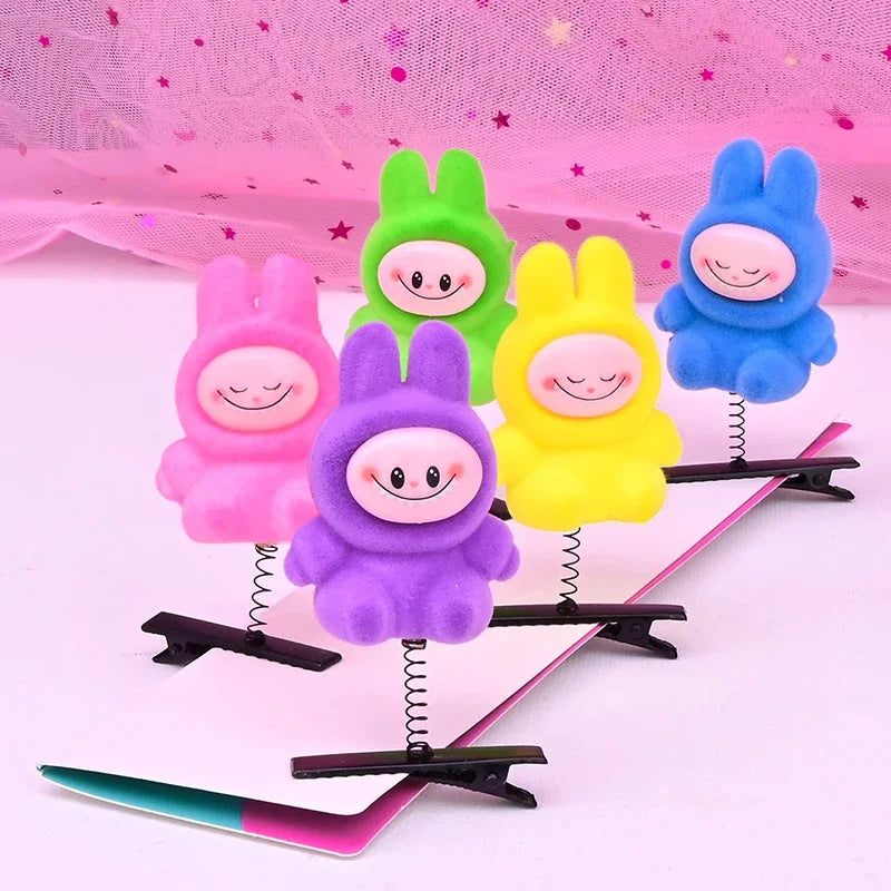 LABUBU FAN 5Pcs New Hair Clips
