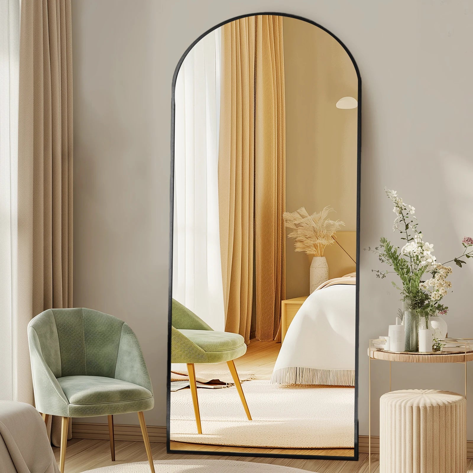 MCQ Arched Full-Length Wall & Floor Mirror