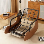 Modern Velvet Rocking Lounge Chair