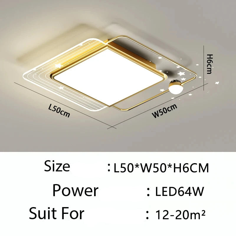 Modern LED Ceiling Lamp Dimmable
