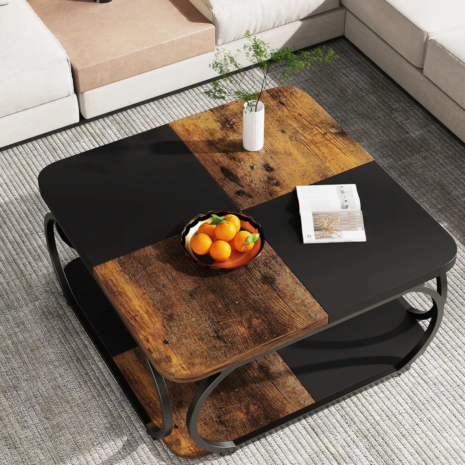 40-Inch Farmhouse Coffee Table