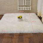 Faux Sheepskin Plush Area Rug
