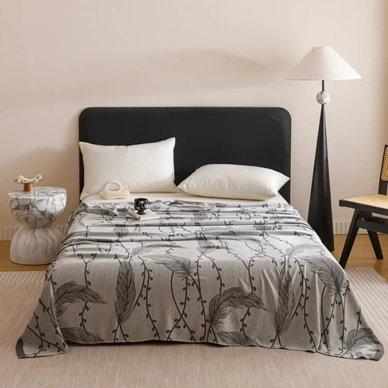Bamboo Fiber Jacquard Cooling Blanket