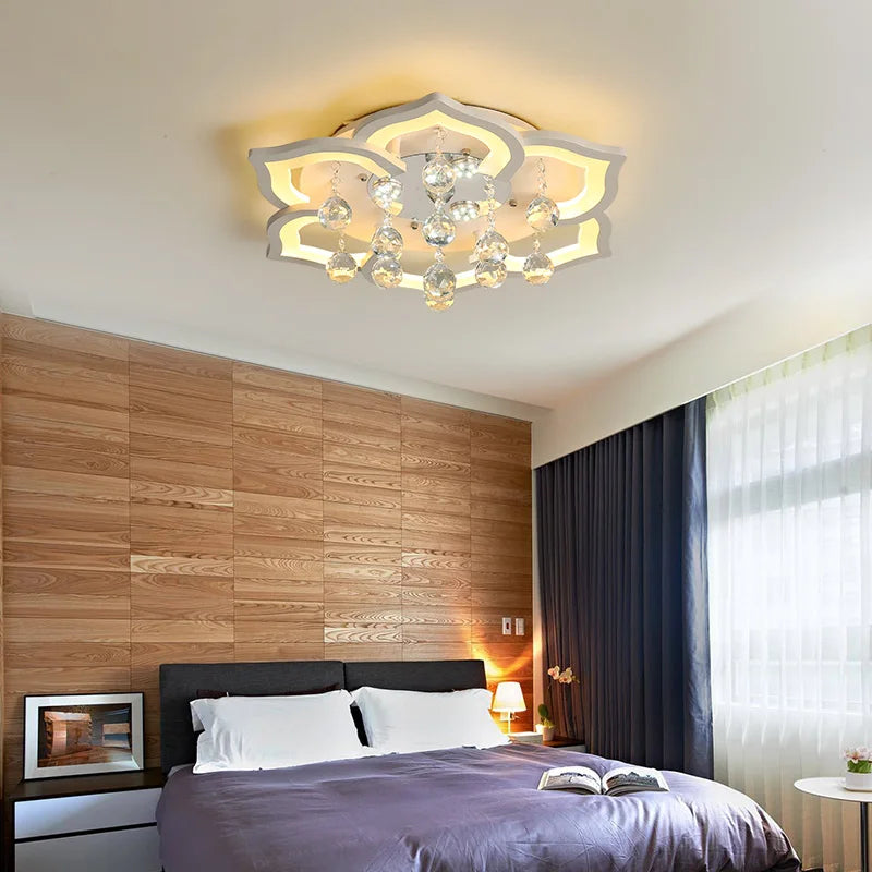 Modern Crystal Pendant Chandelier Lighting