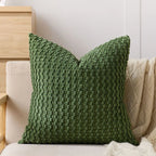 Boho Striped Corduroy Pillow Cover