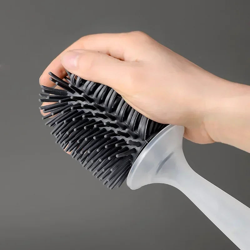 Eco-Friendly Toilet Brush with Detergent
