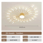 Fan-Shaped LED Ceiling Lamp