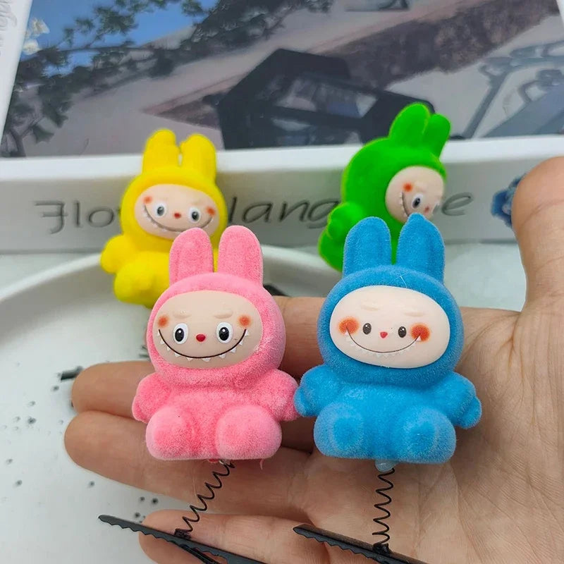 LABUBU FAN 5Pcs New Hair Clips