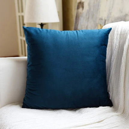 Plush Velvet Sofa Cushion Cover