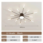 Fan-Shaped LED Ceiling Lamp