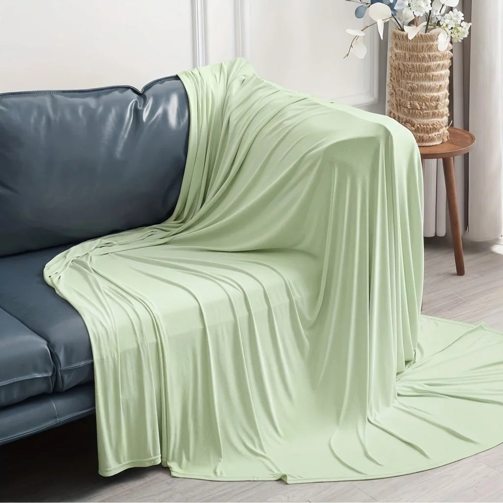 Breathable Ice Silk Cooling Blanket