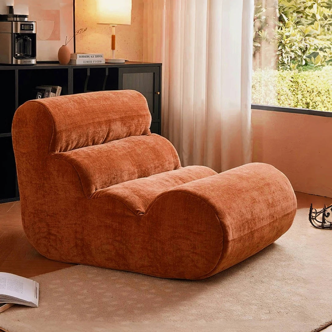 Modern Curved Lounge Chair Sofa