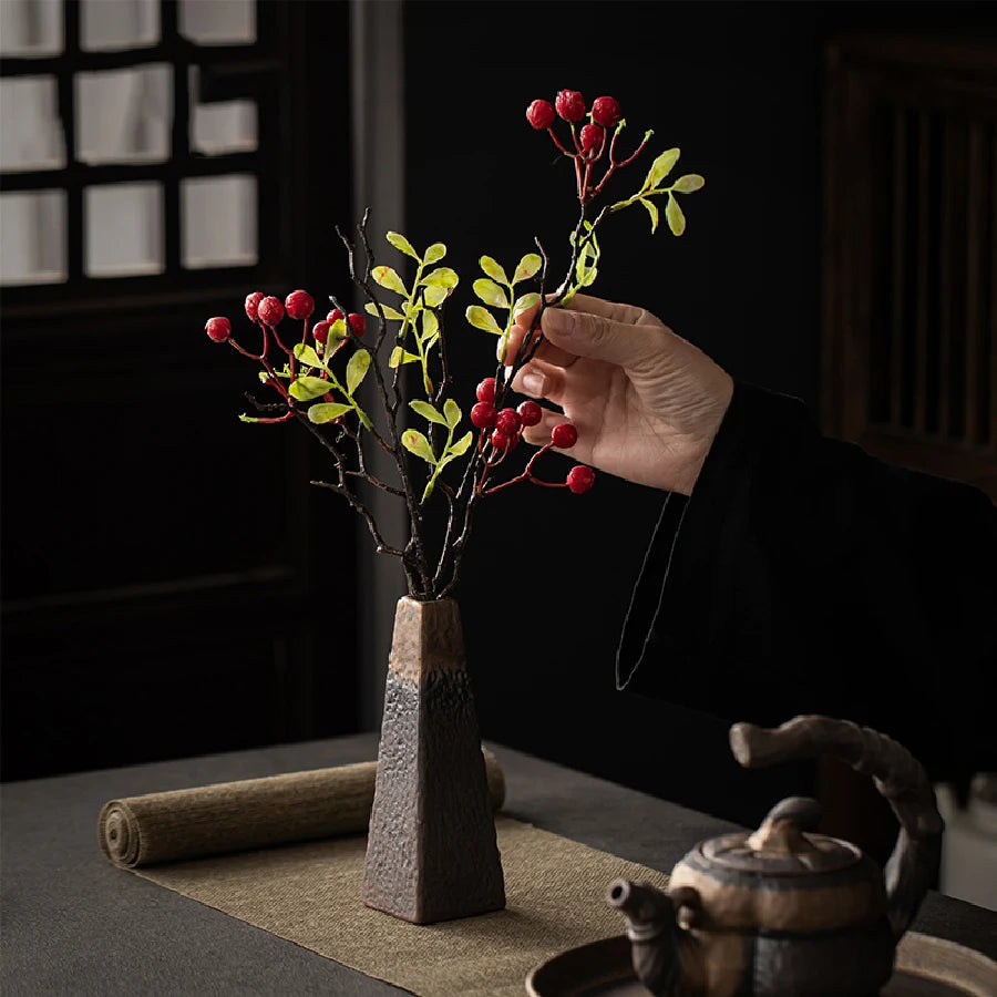 Retro Ceramic Mini Flower Vase