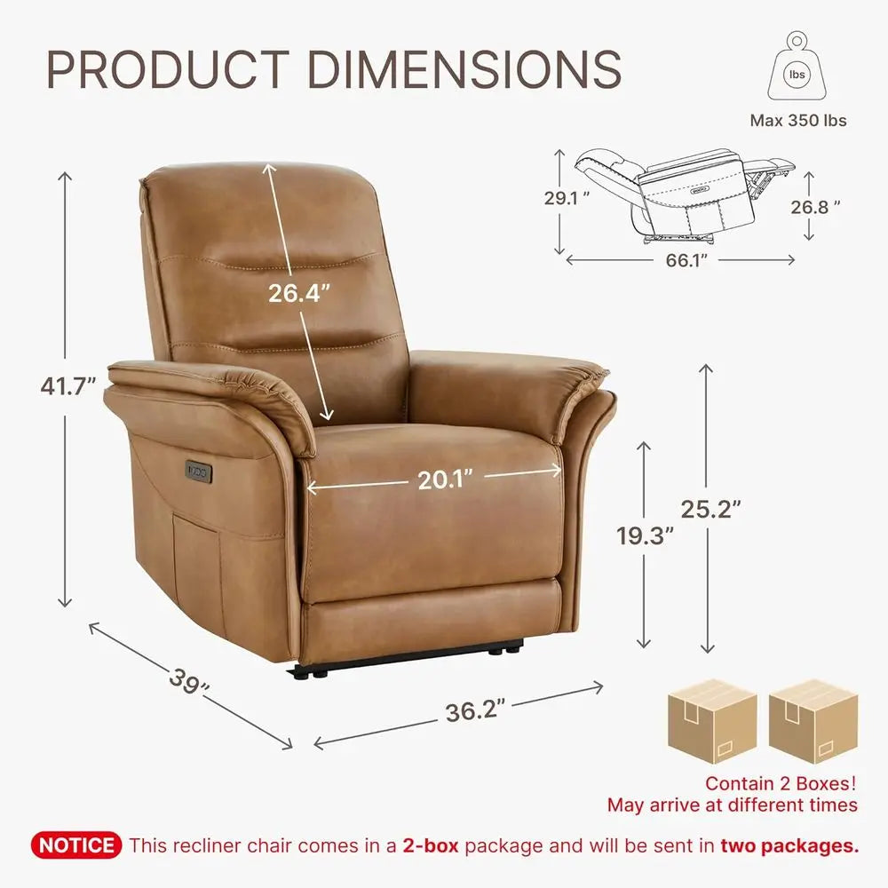 Dual Motor Zero Gravity Recliner