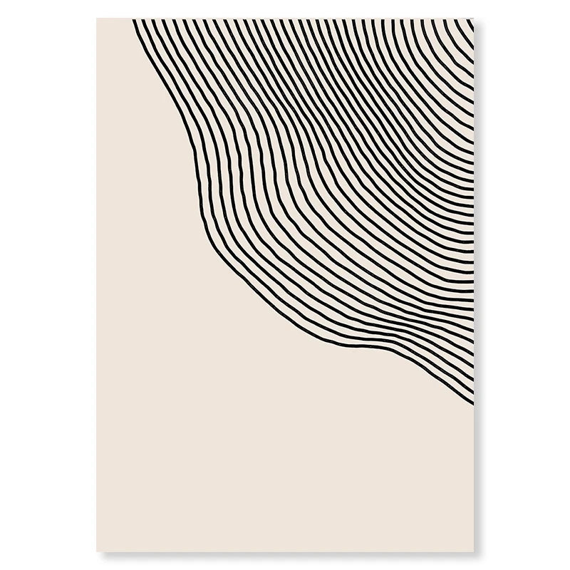 Abstract Minimalist Canvas Wall Art
