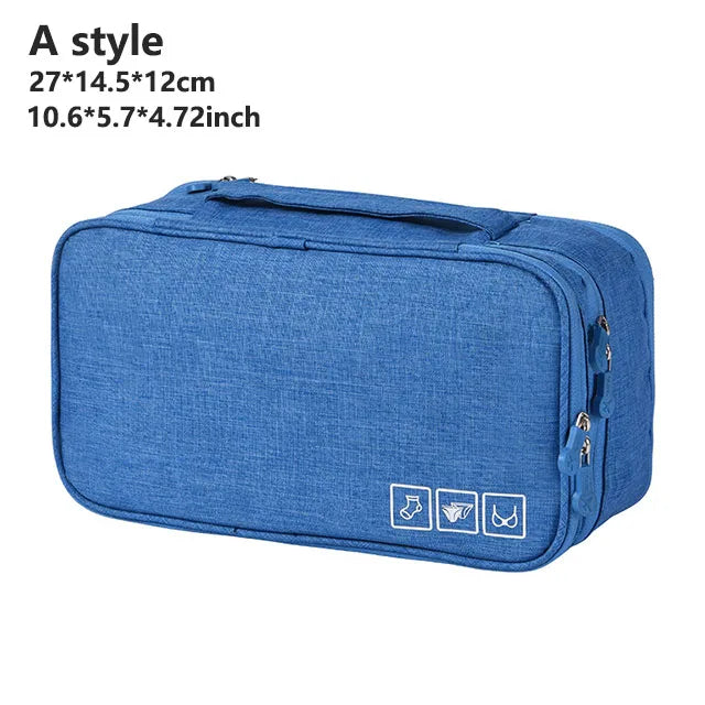 Waterproof Travel Underwear Organizer Bag