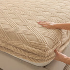 Cozy Fleece Thermal Fitted Bedsheet