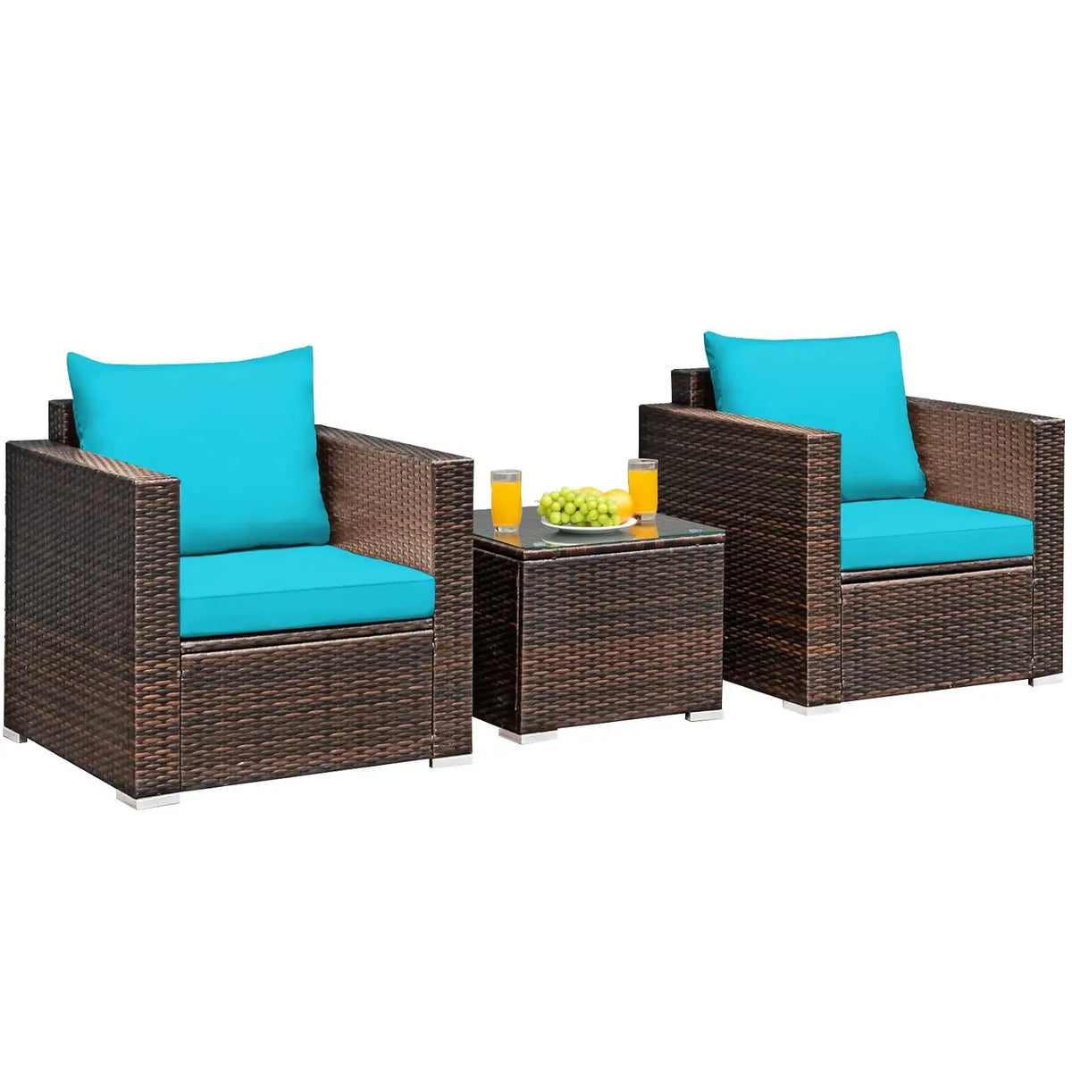 Premium Rattan Patio Set