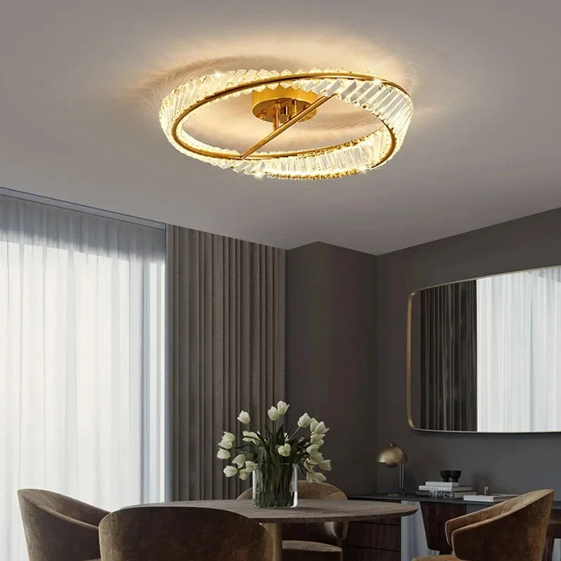 Luxury Crystal LED Ceiling Chandelier