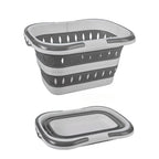 Space-Saving Collapsible Laundry Basket