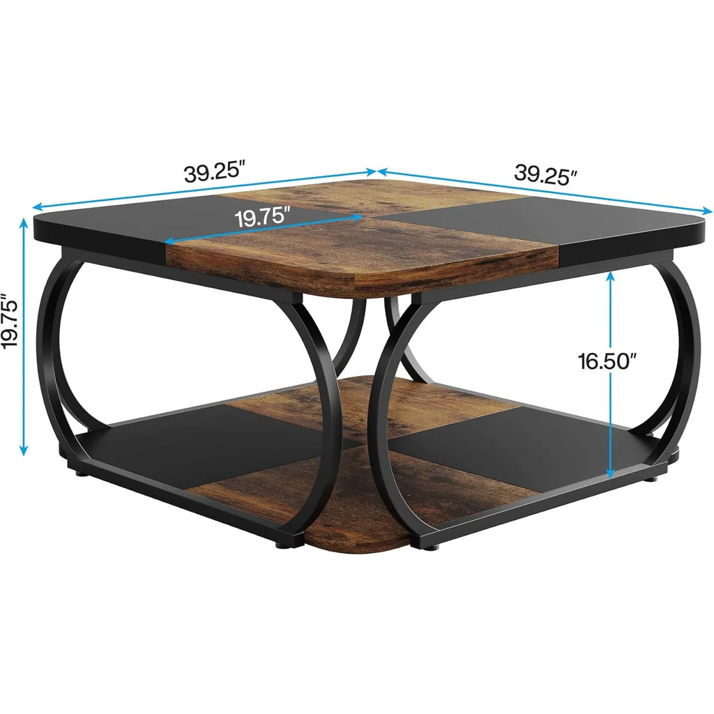 40-Inch Farmhouse Coffee Table