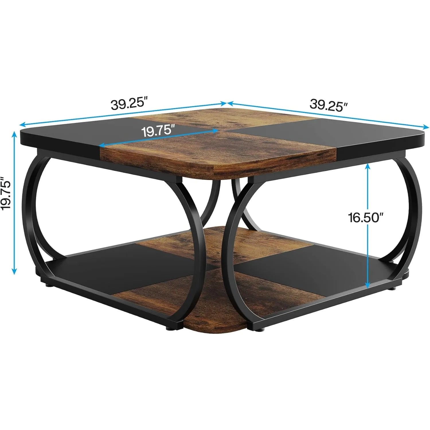 40-Inch Farmhouse Coffee Table