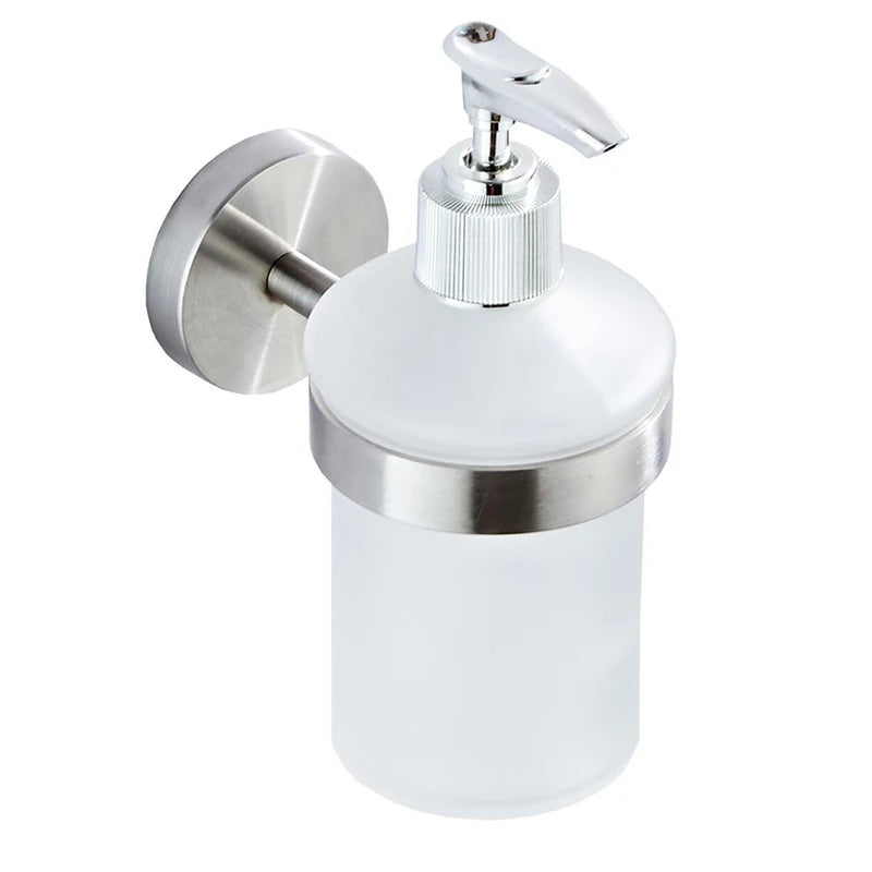 Glass Wall Mounted Soap Dispenser