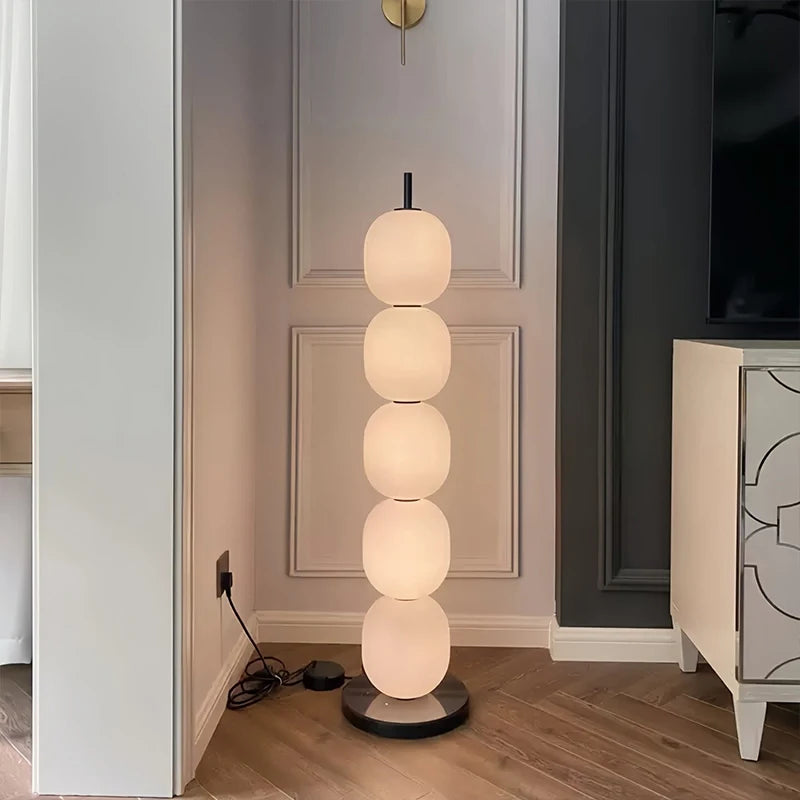 Modern LED Glass Floor Lamp