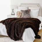 Luxury Faux Fur Throw Blanket