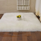 Faux Sheepskin Plush Area Rug