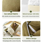 Rotating Fabric Swivel Lounge Chair