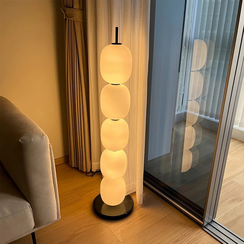Modern LED Glass Floor Lamp