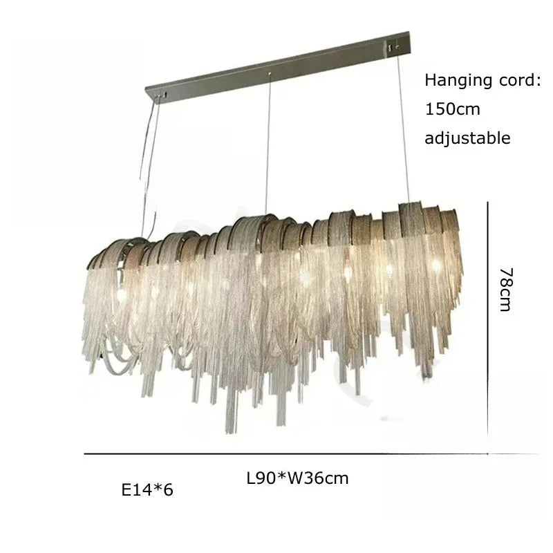 Dimmable Multi-Layer Luxury Chandelier