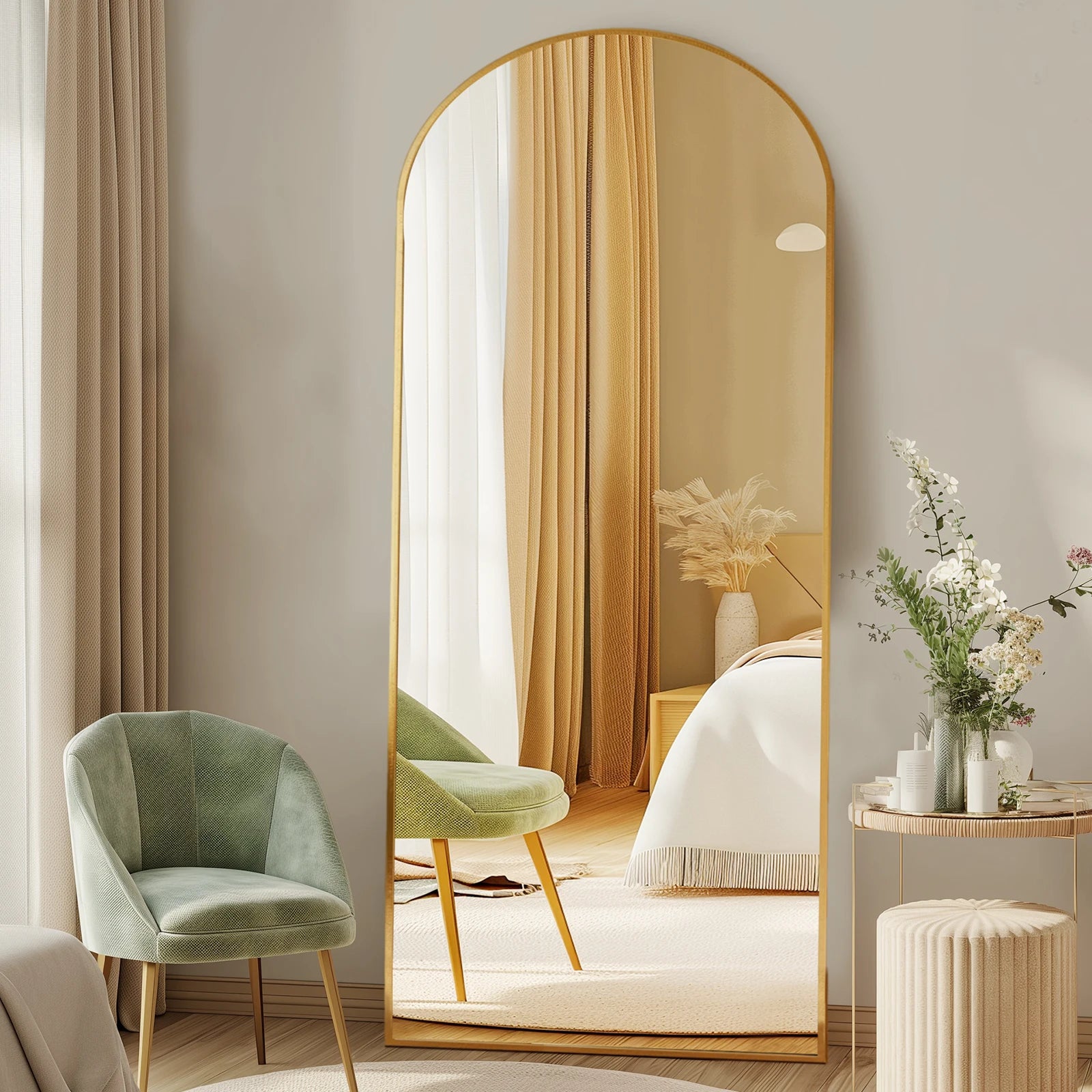 MCQ Arched Full-Length Wall & Floor Mirror