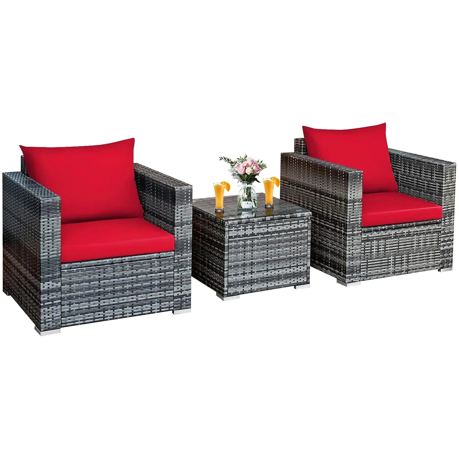 Premium Rattan Patio Set