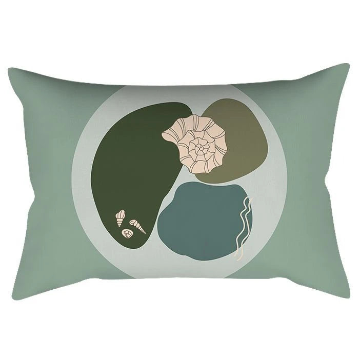 Stylish Nordic Printed Lumbar Cover