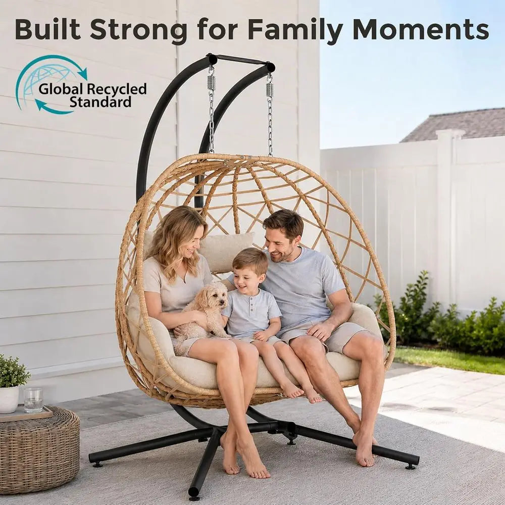 Double Egg Swing Chair