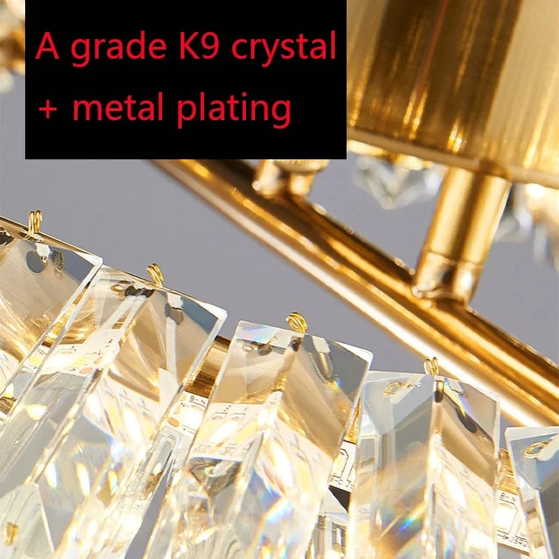Luxury Crystal LED Ceiling Chandelier