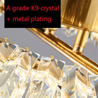 Luxury Crystal LED Ceiling Chandelier